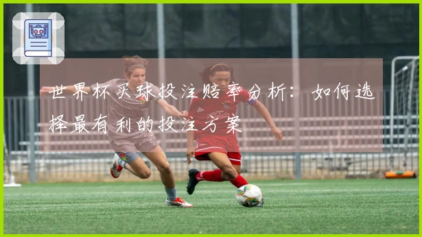 世界杯买球投注赔率分析：如何选择最有利的投注方案