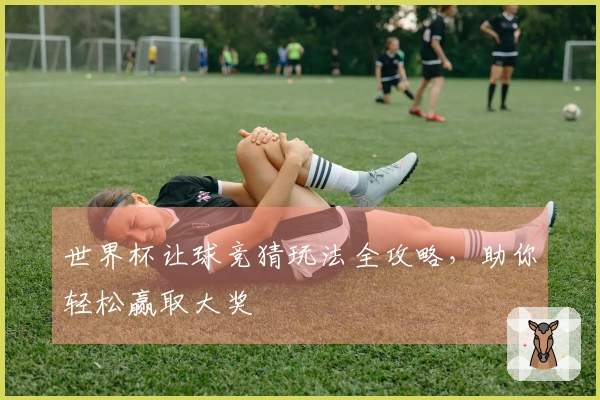 世界杯让球竞猜玩法全攻略，助你轻松赢取大奖