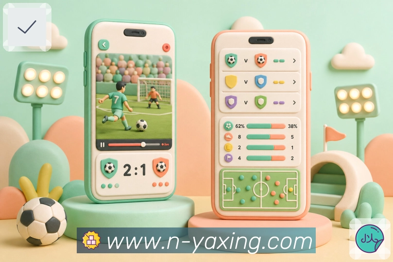 亚星官网App亮点展示：赛事卡片、比赛状态、比分标签与详情入口